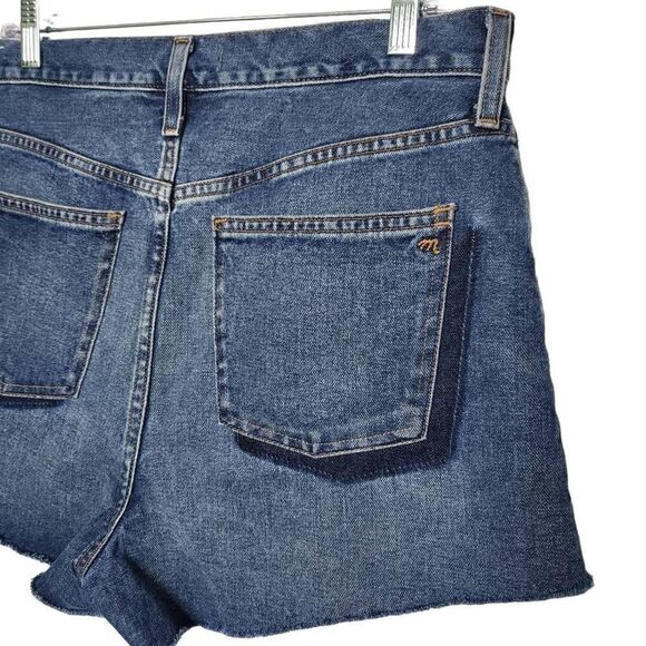 New Madewell The Perfect Jean Short Shadow Pocket Size 29 - Picture 9 of 10